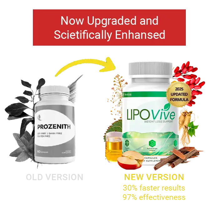 Old Version vs New Version LipoVive